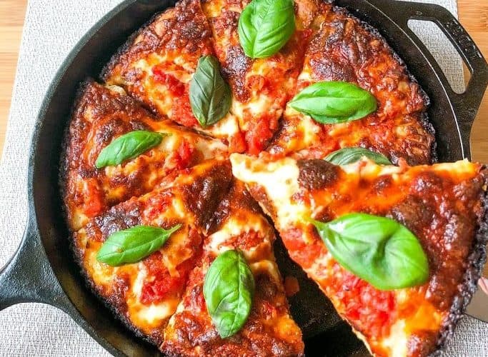 Crispy Cheesy Pan Pizza Recipe With Pictures