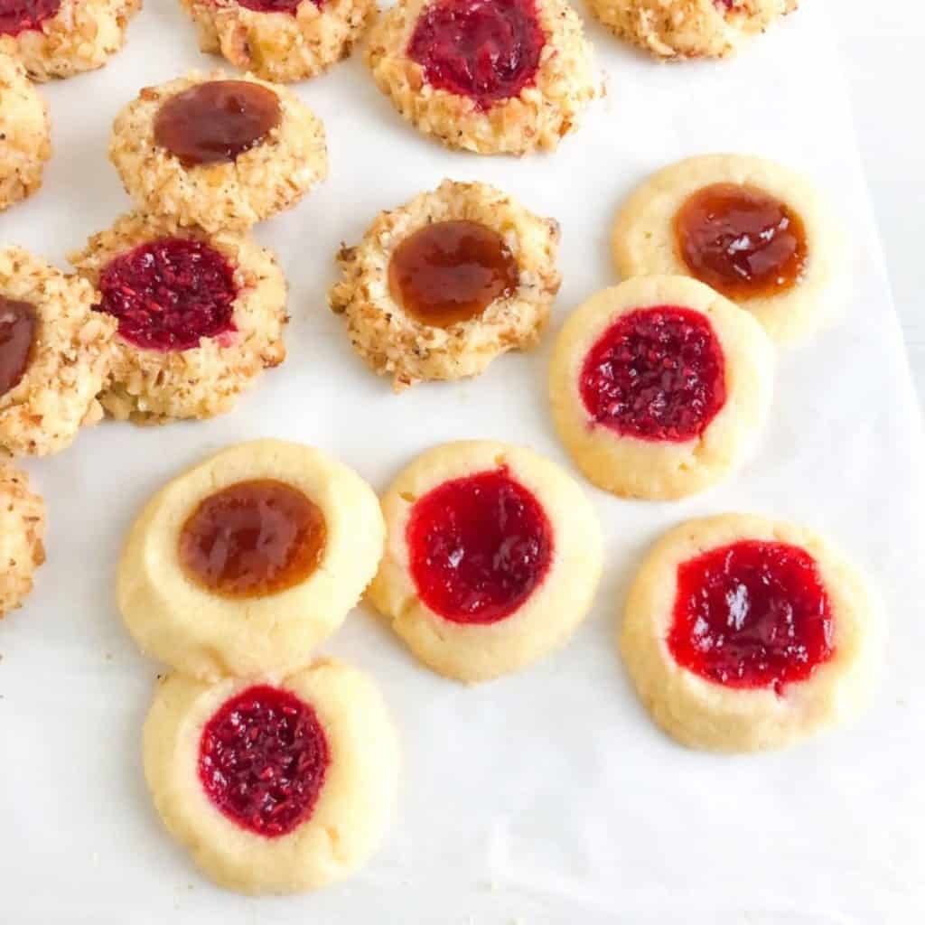 Jam Filled Thumbprint Cookies – Amy's Delicious Mess