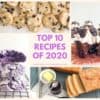 Photo collage for top recipes
